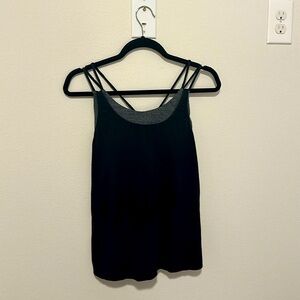 Sports top with bra one piece